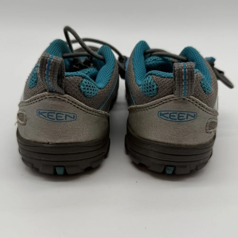 Keens Shoes Kid Size 11 Gray Blue Closed Toe Lace Up‎ Water